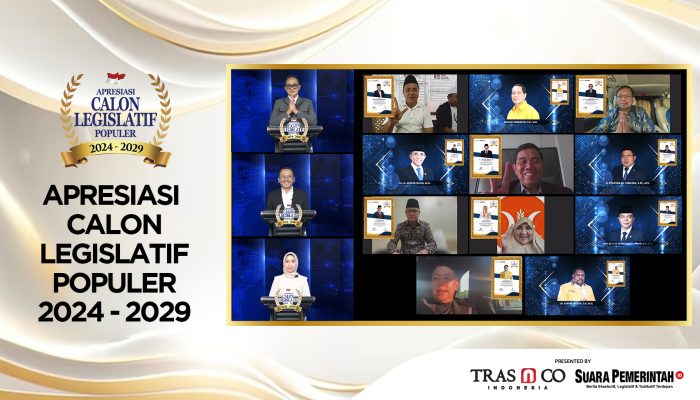 Jajaran Caleg Peraih Apresiasi Calon Legislatif Populer 2024-2029