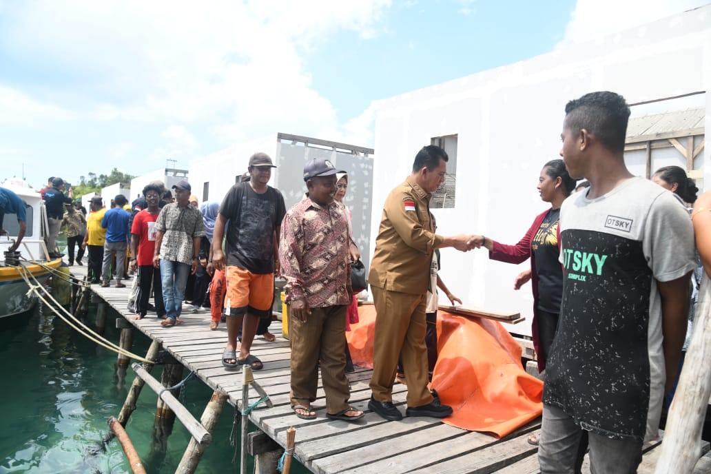 Dinas Perkim Kepri Rampungkan Revitalisasi 200 Rumah Suku Laut Bulan Ini