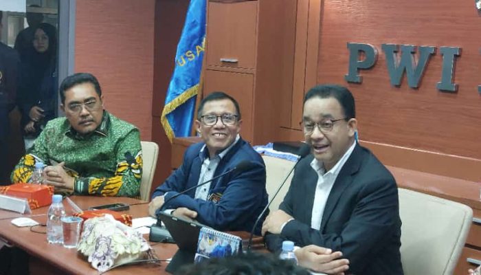 Dialog Capres Anies Baswedan Bersama PWI, Pers Harus Hindari Berita Provokatif 