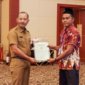 Sekdaprov Kepri Ikuti Peluncuran Sertifikat Tanah Elektronik Secara Daring