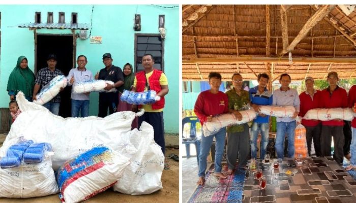 Rasno Serahkan Bantuan Nelayan di KUB Tanjung Maqom Dan Lancang Kundur Jaya