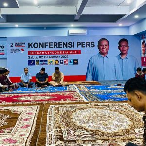 Optimis Menang, TKD Prabowo-Gibran Kepri Gelar Zikir dan Doa Bersama