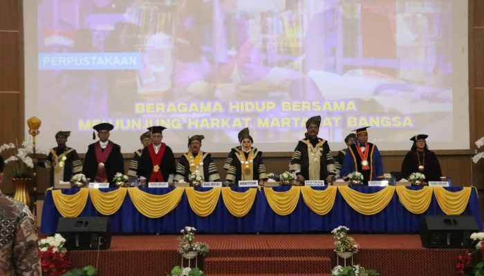 Prof. Dr. Soerya Respationo, S.H., M.H., M.M. Dikukuhkan Sebagai Guru Besar Uniba
