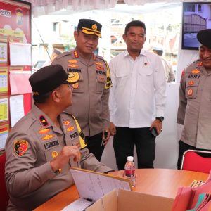 Wakapolda Kepri Lakukan Pengecekan Pos Pengamanan Operasi Lilin Seligi 2023