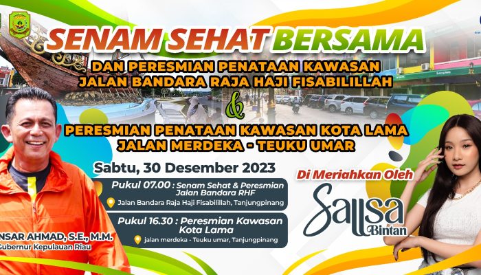 Akhir Tahun 2023, Gubernur Ansar Akan Resmikan Penataan Kawasan Bandara RHF dan Kota Lama