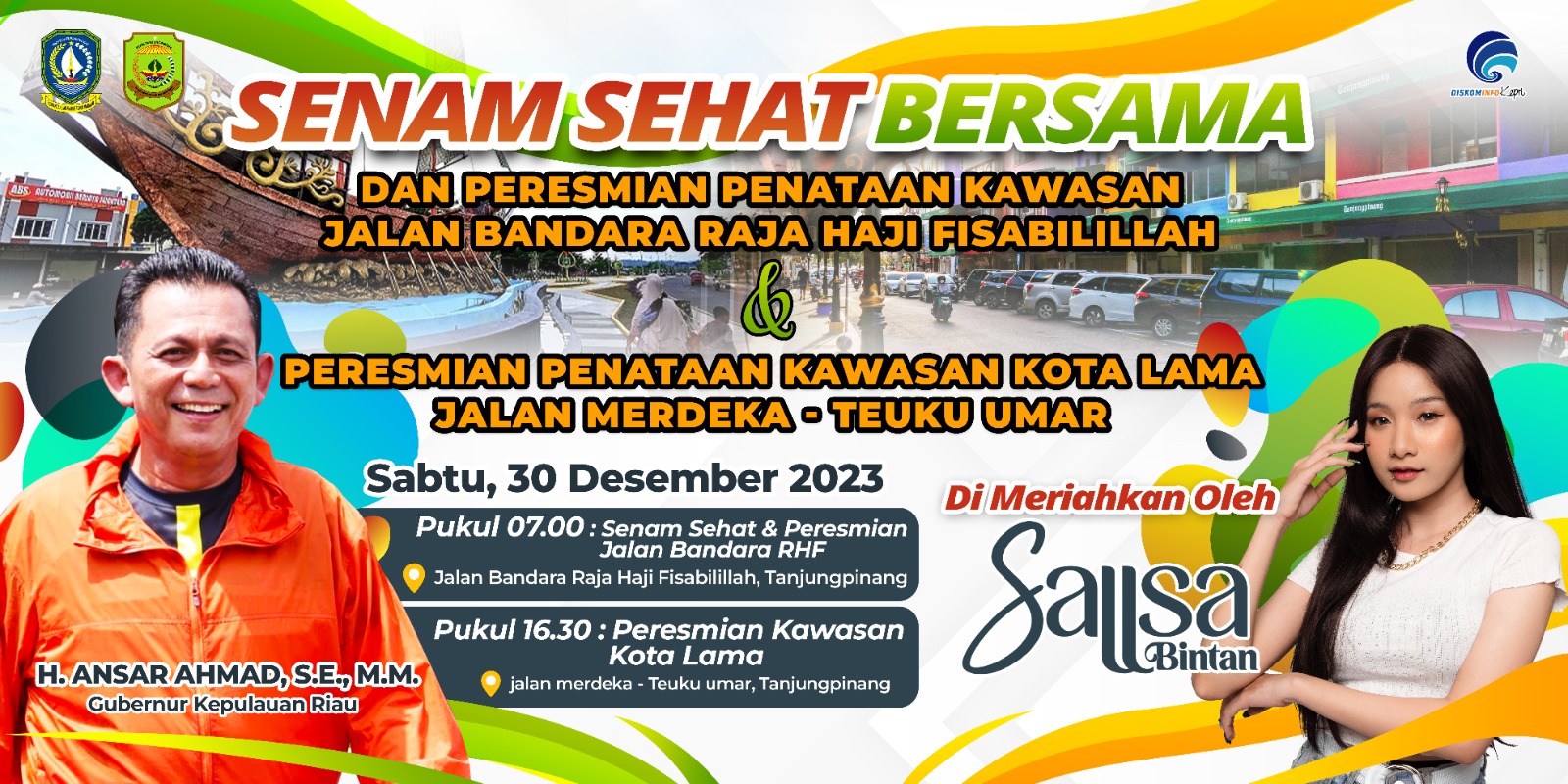 Akhir Tahun 2023, Gubernur Ansar Akan Resmikan Penataan Kawasan Bandara RHF dan Kota Lama