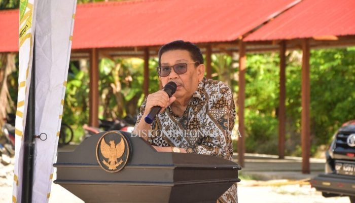 Drs.H.Nyat Kadir Temu Ramah Dengan Pedagang Pasar Baru Ranai Natuna