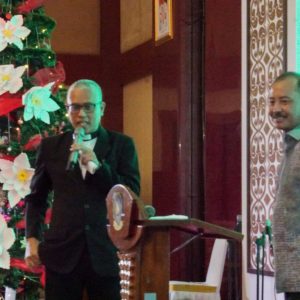 Sekdaprov Adi Hadiri Perayaan Natal Umat Kristiani Provinsi Kepri 2023
