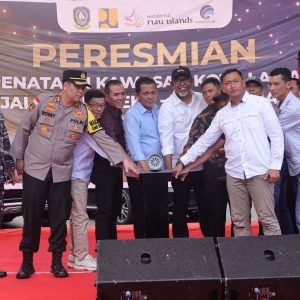 Gubernur Ansar Resmikan Penataan Kawasan Kota Lama Jalan Merdeka – Teuku Umar Tanjungpinang