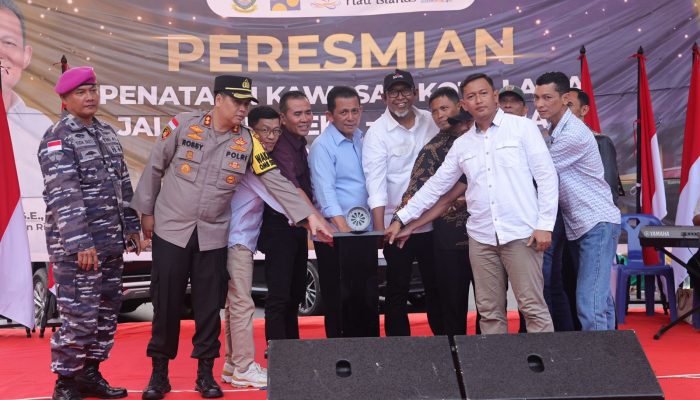 Gubernur Ansar Resmikan Penataan Kawasan Kota Lama Jalan Merdeka – Teuku Umar Tanjungpinang
