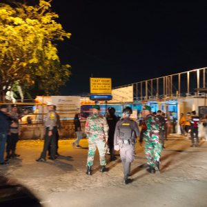 Jelang Pergantian Tahun, Polres Bintan Bersama TNI Patroli Gabungan Jaga Kamtibmas