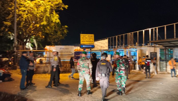Jelang Pergantian Tahun, Polres Bintan Bersama TNI Patroli Gabungan Jaga Kamtibmas