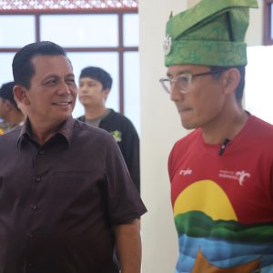 Menparekraf Sandiaga Uno Tinjau Lokasi Pembangunan SKI di Tanjungpinang