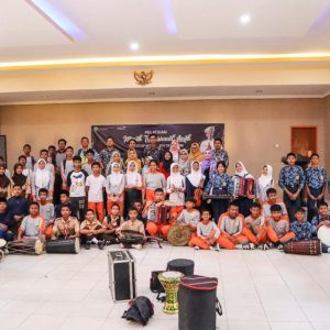 Lestarikan Musik Tradisi, 80 Pelajar SMP Ikuti Pelatihan Musik Tradisi Melayu Kepri
