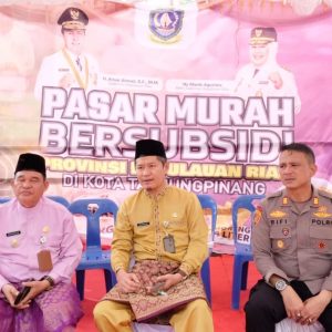 Sekda Tanjungpinang Apresiasi Pemprov Kepri Atas Gelaran Pasar Murah