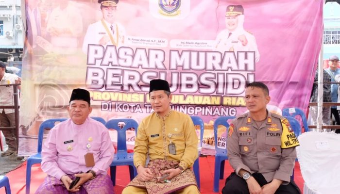 Sekda Tanjungpinang Apresiasi Pemprov Kepri Atas Gelaran Pasar Murah