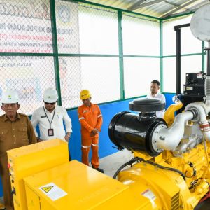 Gubernur Ansar Resmikan Gedung Konseling dan Operasikan Mesin Genset 350 KVA di Karas