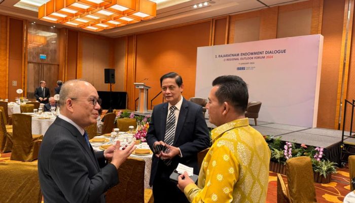 Gubernur Kepri Tawarkan Investasi di Forum Regional Outlook S. Rajaratnam di Singapura