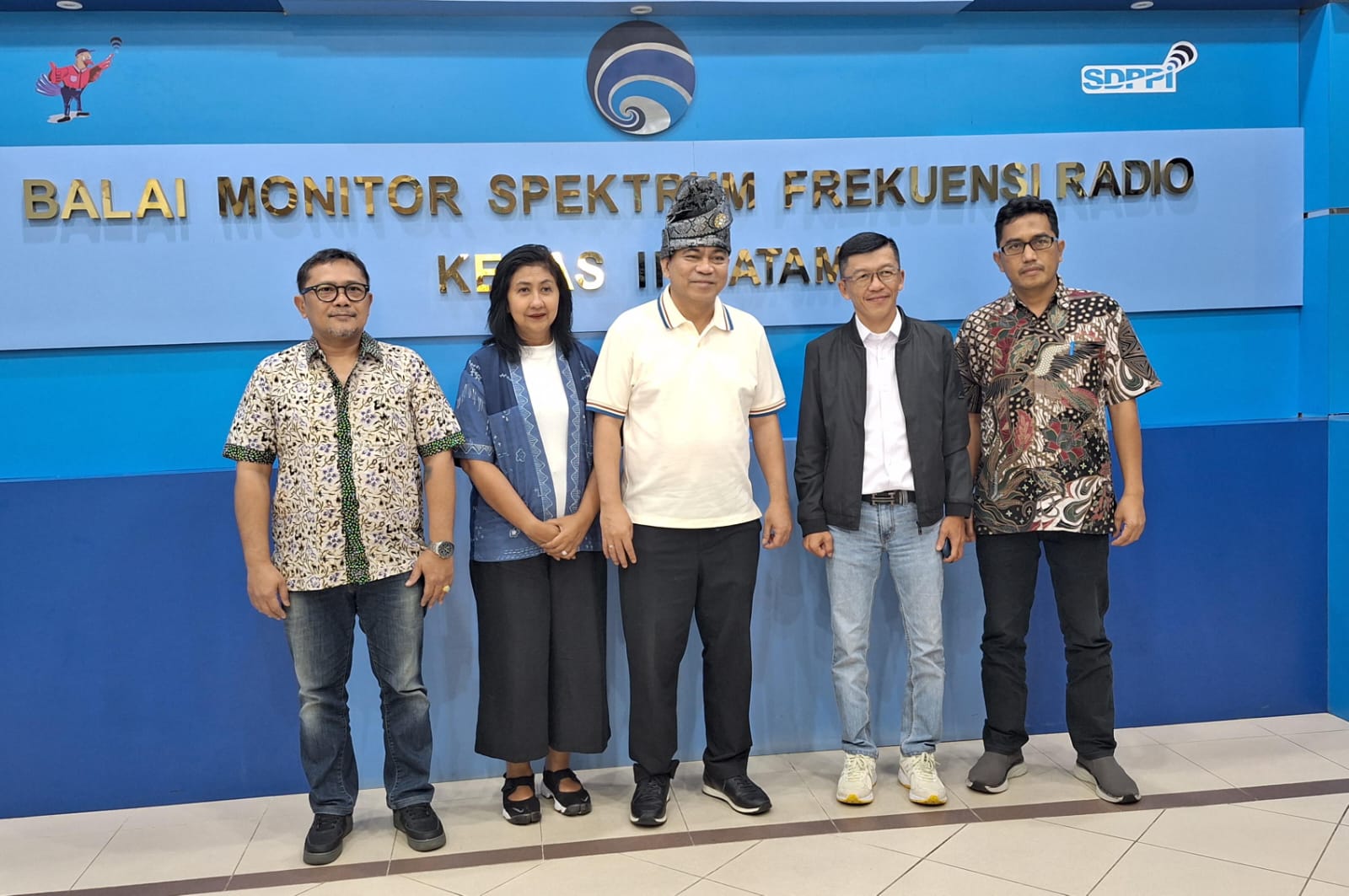 Tingkatkan Pelayanan Frekuensi,  Menkominfo RI Tinjau Balmon Batam