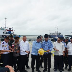 Gubernur Ansar Resmikan Pelabuhan Tanjung Payung Penagi Natuna 