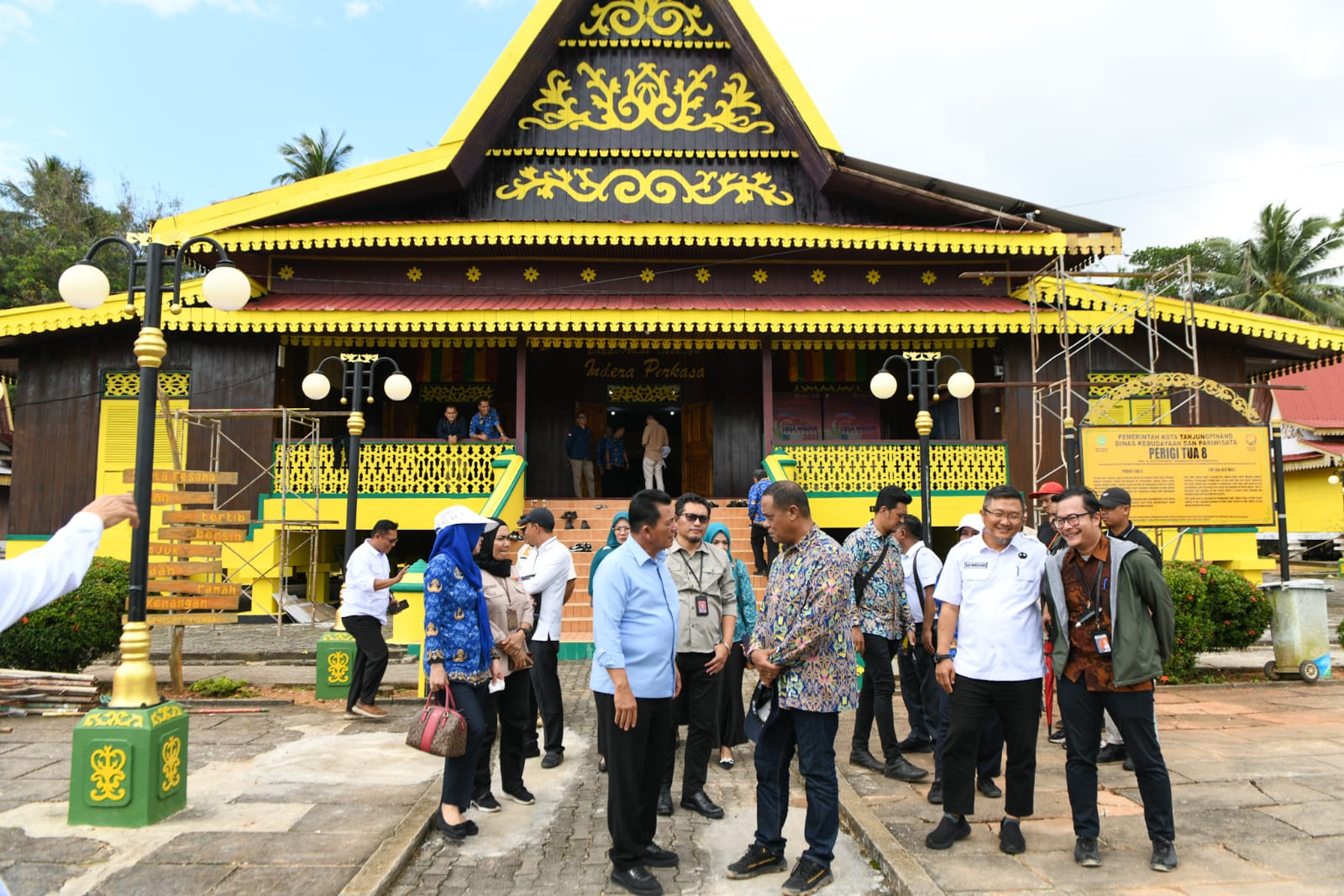 Pulang Dari Natuna Ansar Langsung ke Pulau Penyengat, Ingin Penyengat Lebih Memikat