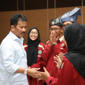 Muhammad Rudi Hadiri Pelantikan IPMKOB Pekanbaru