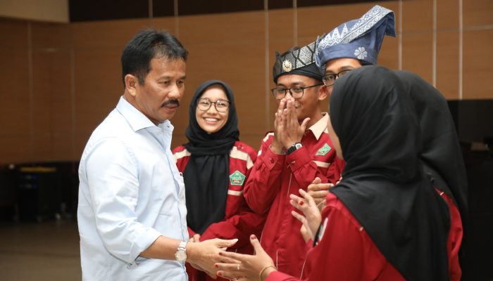Muhammad Rudi Hadiri Pelantikan IPMKOB Pekanbaru