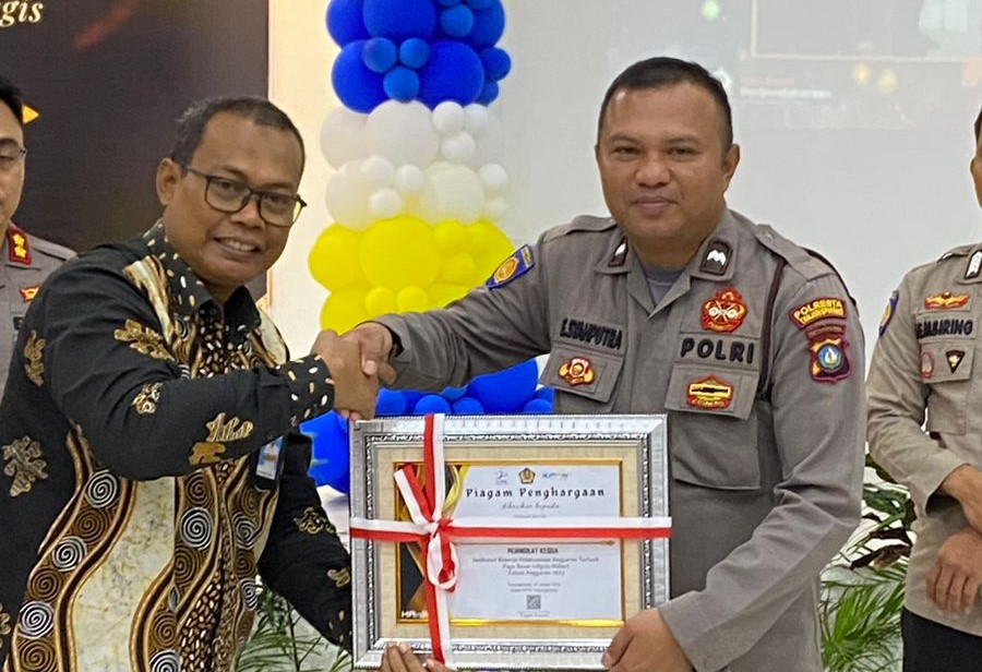 Polresta Tanjungpinang Raih Penghargaan KPPN Awards Peringkat Kedua