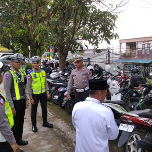 Satlantas Polresta Tanjungpinang Gelar Sosialisasi dan Penertiban Knalpot Brong di SMKN 1