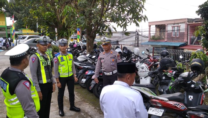Satlantas Polresta Tanjungpinang Gelar Sosialisasi dan Penertiban Knalpot Brong di SMKN 1