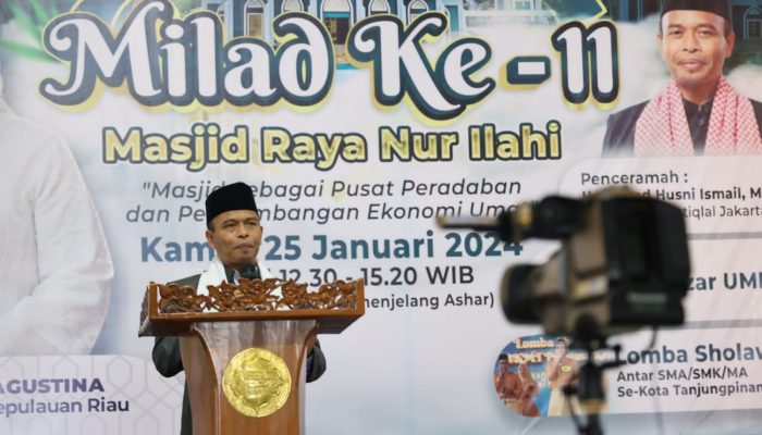 Bazar UMKM dan Lomba Sholawat, Meriahkan Milad ke-11 Masjid Raya Nur Ilahi Dompak