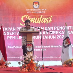 Kesbangpol : Simulasi Pemungutan Suara Bantu KPPS di Hari Pencoblosan Surat Suara 
