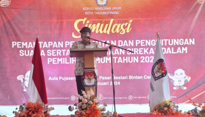 Kesbangpol : Simulasi Pemungutan Suara Bantu KPPS di Hari Pencoblosan Surat Suara 