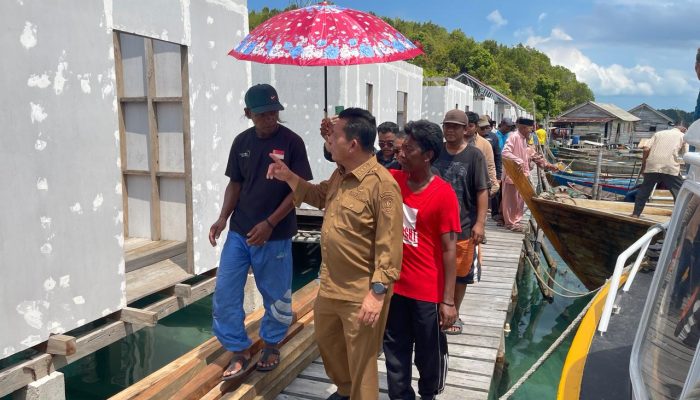 Waktu Pengerjaan Pembangunan 200 Rumah Suku Laut di Lingga Diperpanjang 50 Hari