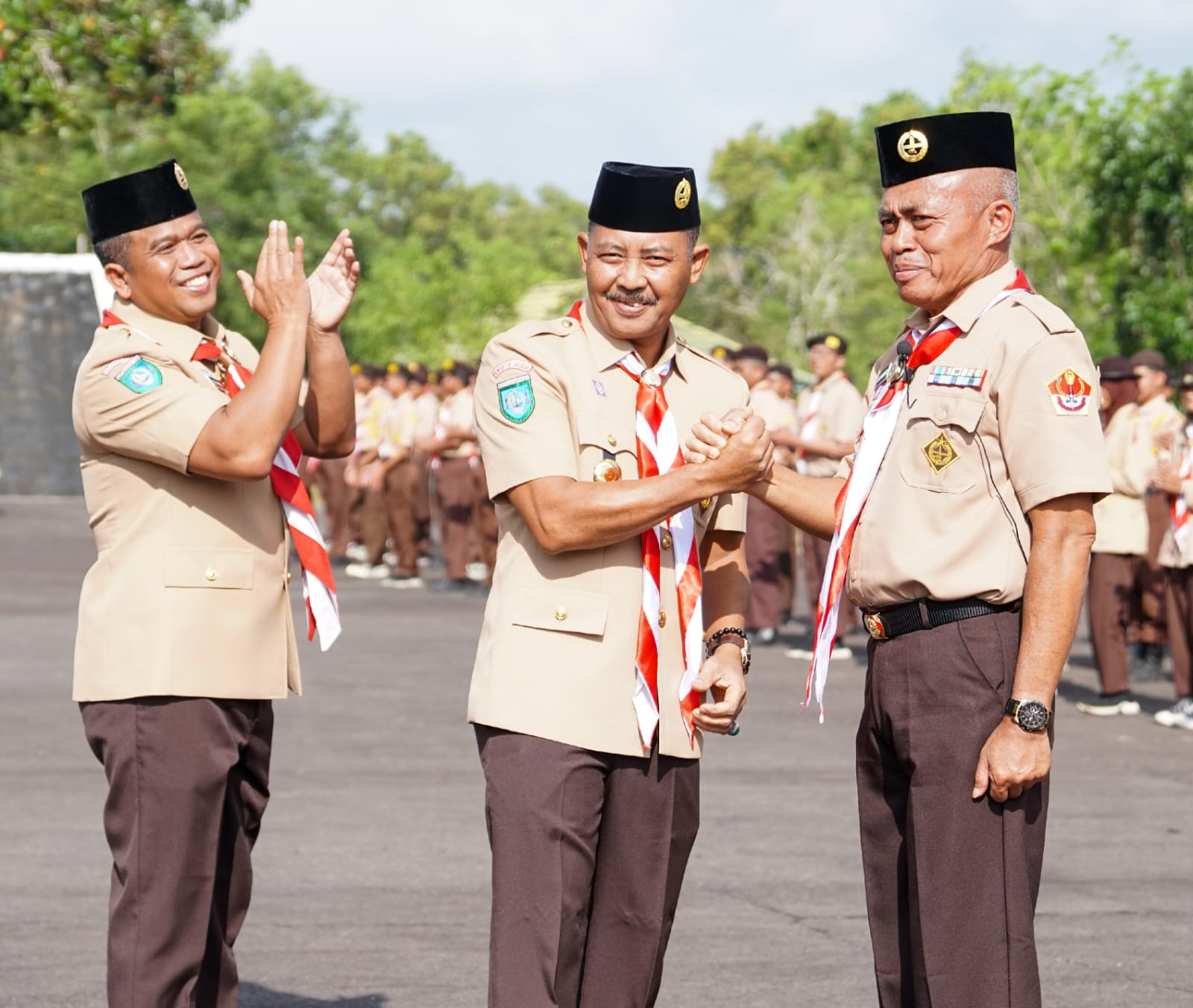 Pramuka Penegak SMA/SMK se-Kabupaten Bintan Ikuti Perkemahan Pramuka Saka Wira Kartika