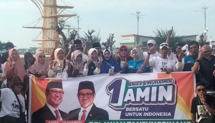 Meski Kampanye Tanpa Anies-Muhaimin, Partai dan Relawan Semangat Konvoi di Bintan-Tanjungpinang