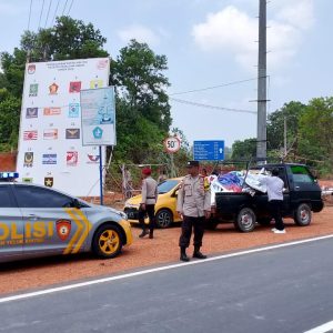 Masa Tenang Pemilu 2024, Polres Bintan Monitoring Penertiban APK