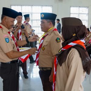 Adi Prihantara Lantik Kelengkapan Kwarda dan Buka KMD 2024