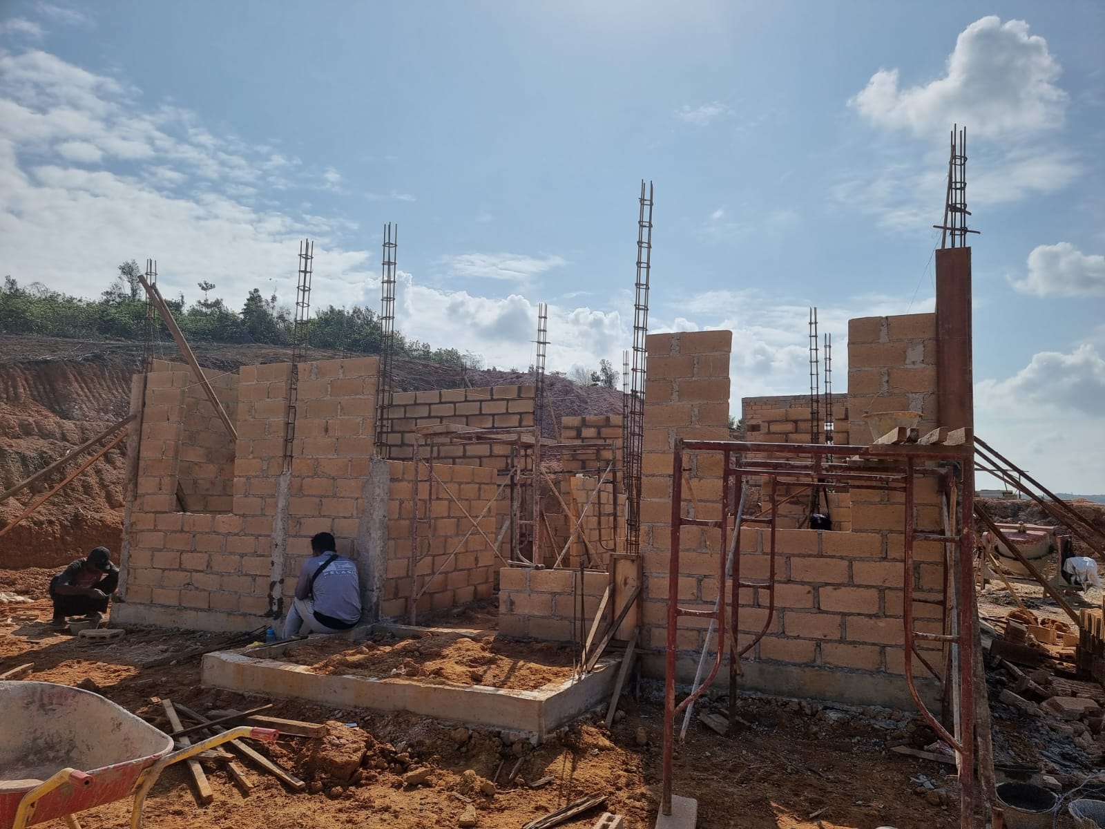 Progres Pembangunan Rumah Baru Warga Rempang Sudah 60 Persen 