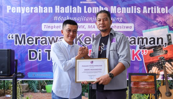 AJI Tanjungpinang Umumkan Pemenang Lomba Menulis Artikel