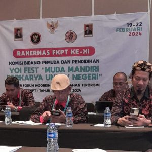 Rakernas Ke-IX FKPT, Suyono : Cegah Terorisme Melalui Dialog Dan Pendekatan Humanis