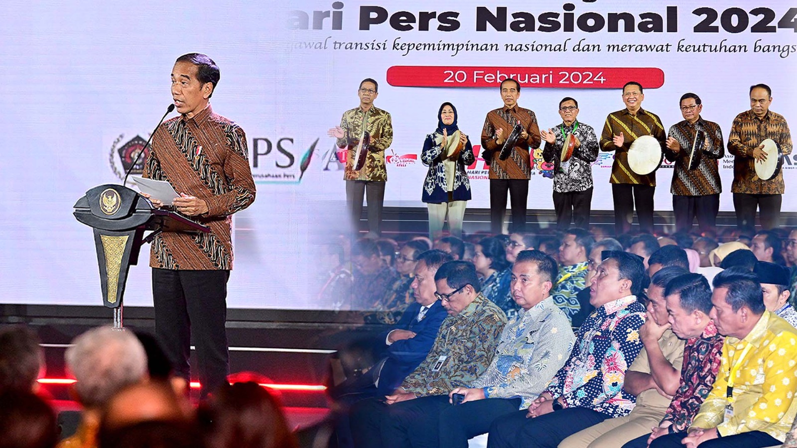 Gubernur Ansar Hadiri HPN 2024 Bersama Presiden di Jakarta 