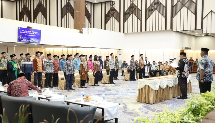 Lanjutkan Estafet Tugas BP Batam, 46 Pejabat Struktural Dilantik