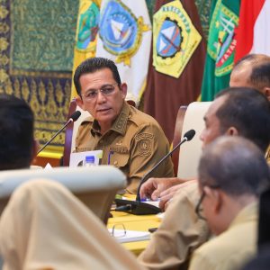Pimpin Rapat Evaluasi, Gubernur Ansar Ingatkan OPD Tingkatkan Kinerja