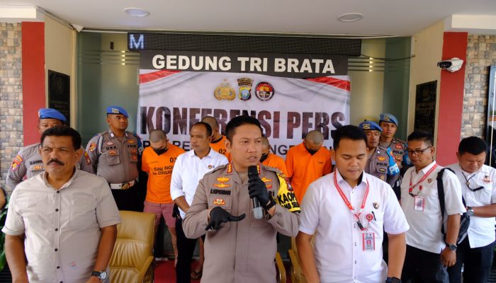 Komplotan Pencuri Sepeda Motor Dibekuk Bersama 10 Motor Hasil Curian