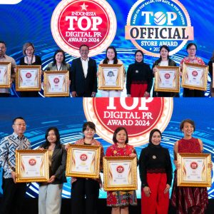 Inilah Peraih Penghargaan Top Digital PR dan Top Official Store Award 2024