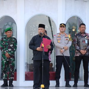Polres Anambas Beserta Masyarakat Laksanakan Apel Silaturahmi Kebangsaan