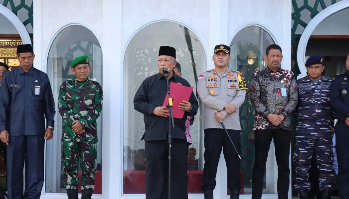 Polres Anambas Beserta Masyarakat Laksanakan Apel Silaturahmi Kebangsaan