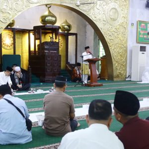 Peringatan Isra’ Mi’raj di Masjid Agung Al Hikmah, Pj Wako Hasan : Momentum Mempertebal Keimanan