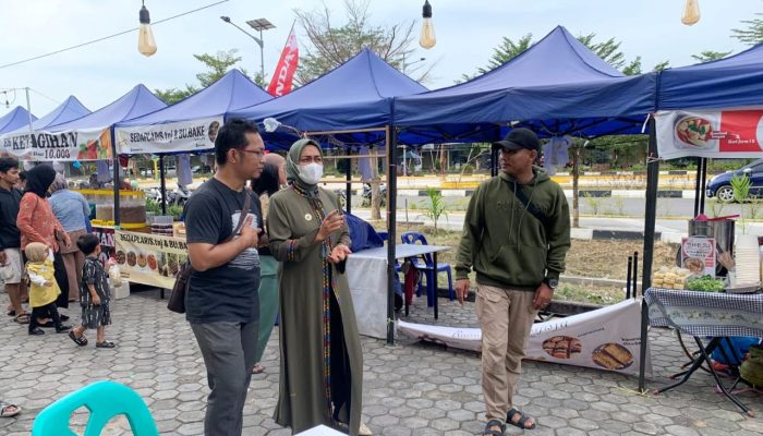 Bazar Ramadhan di Jalan Bandara Diikuti 70 Stan Jualan Menu Berbuka Puasa 